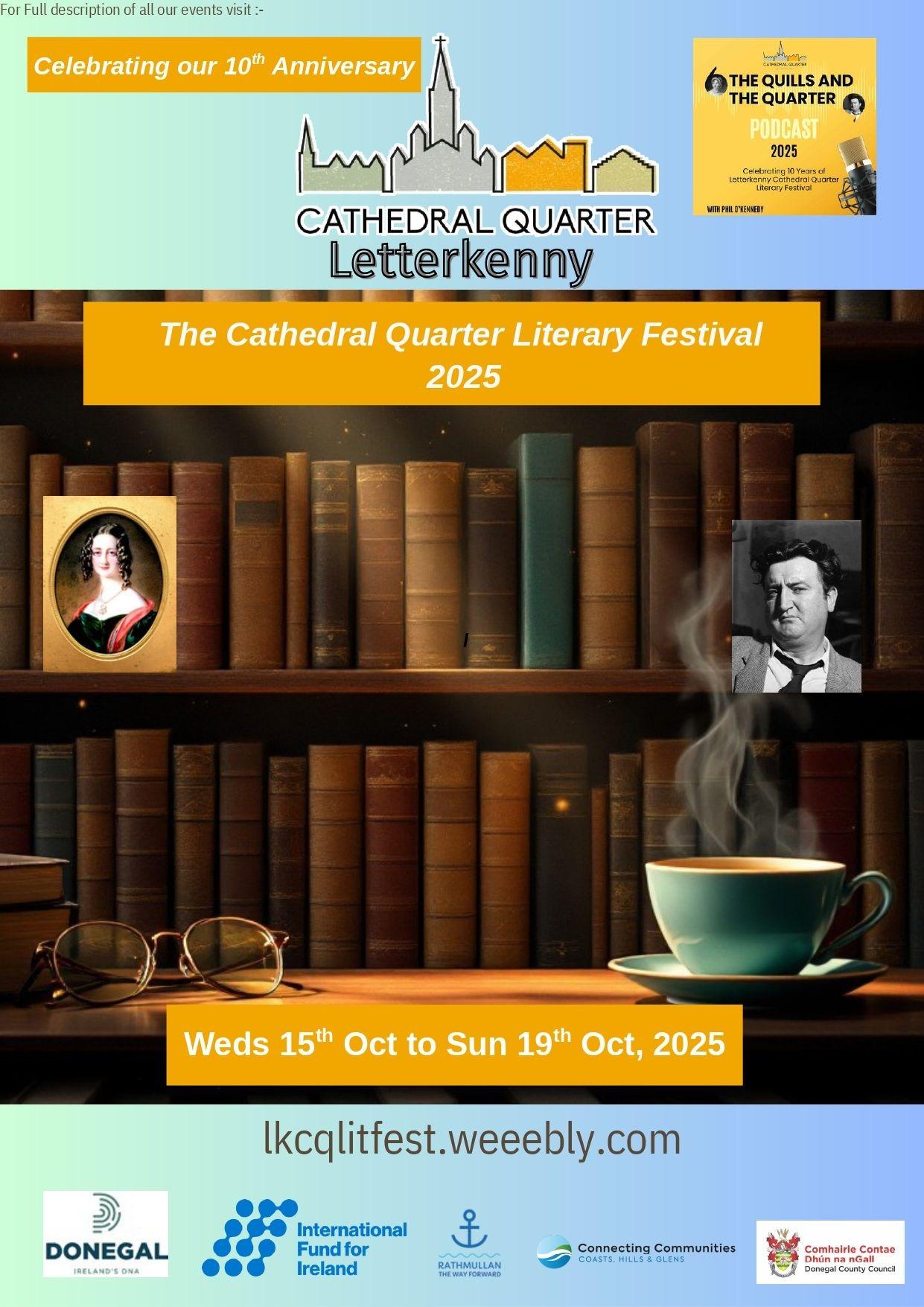 Celebrated Derry author Jane Buckley joins line-up for Letterkenny ...