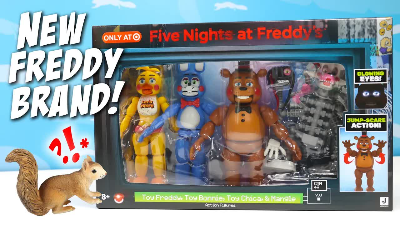 Five Nights at Freddy's NEW Jazwares action figures take over! 4-pack ...
