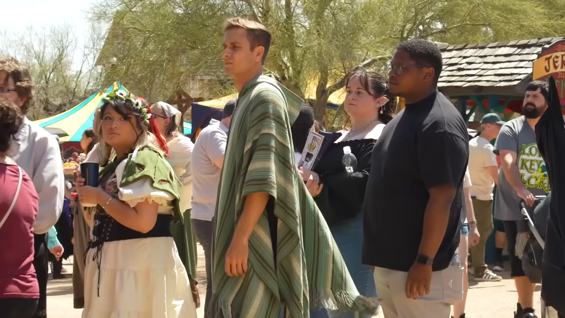 Cutting in line and asking people to pay for me