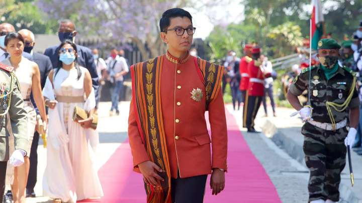 Presiden Madagaskar Andry Rajoelina. Foto: Mamyrael/AFP