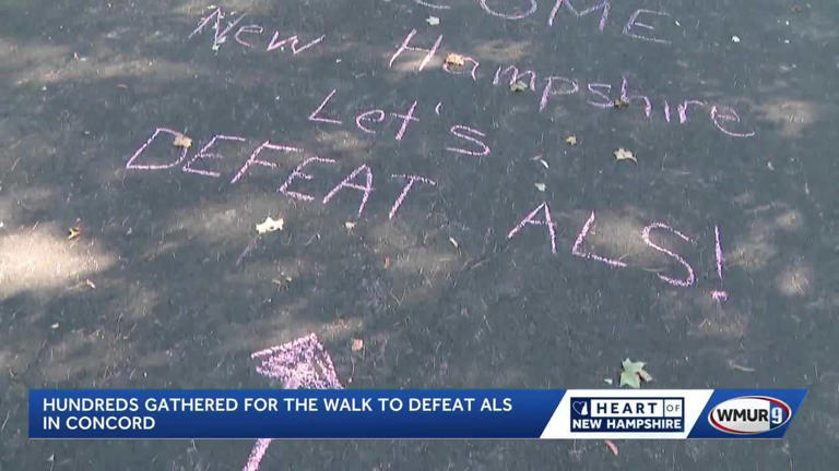 Hundreds turn out for Walk to Defeat ALS in Concord