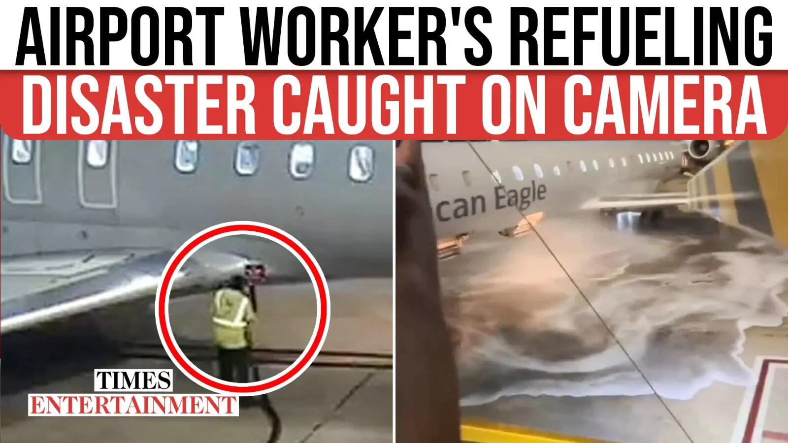 Caught on Camera: Worker’s Refueling Disaster at Dallas Airport Goes ...