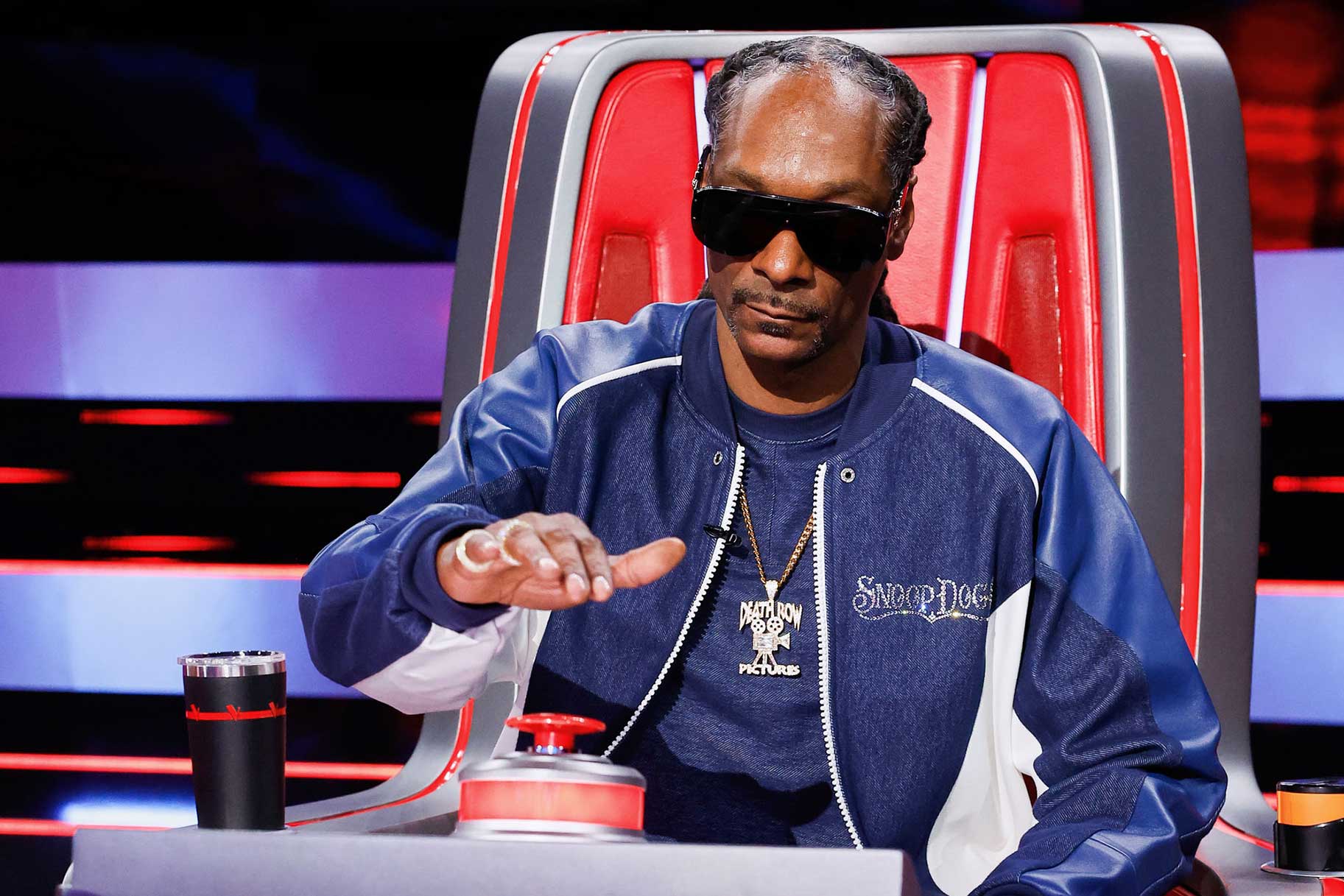 Snoop Dogg's New Necklace for The Voice Battles Has a Personal Meaning