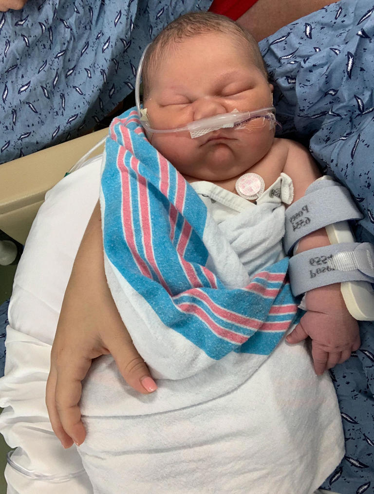 Tennessee Woman Gives Birth to Record-Breaking Baby: 'Shocked at His Size'