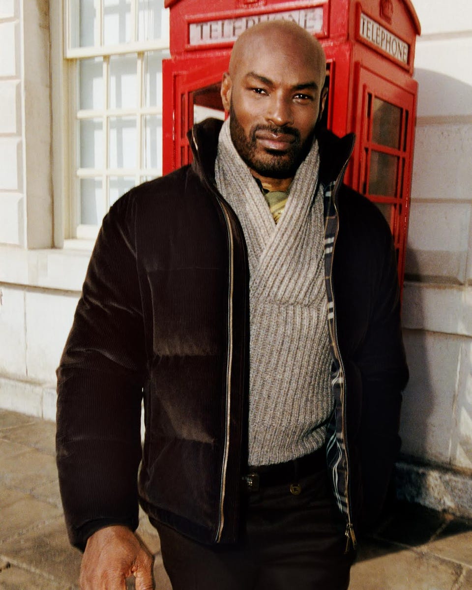 "I’ve had friends that have worked for them for many years, like Cara Delevigne, Kate Moss—they are so British and so fitting of the brand. I would never think that they would take a Jamaican American," Beckford says.