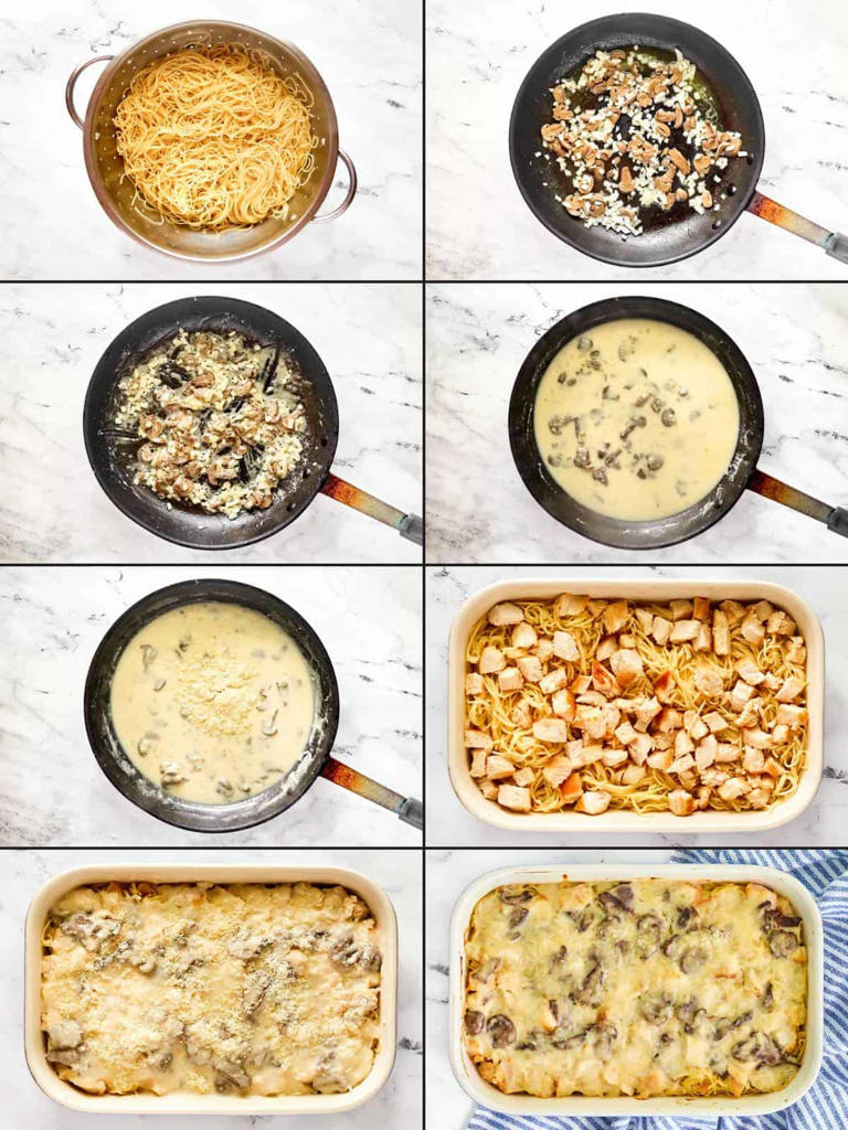 Curated visual reference: Picture Idea: Classic Chicken Tetrazzini