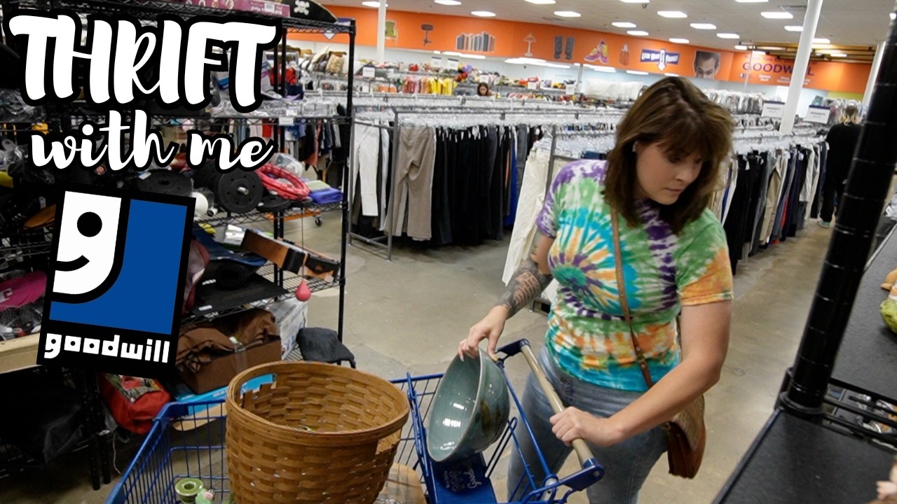 Wasn't expecting to fill the cart at Goodwill