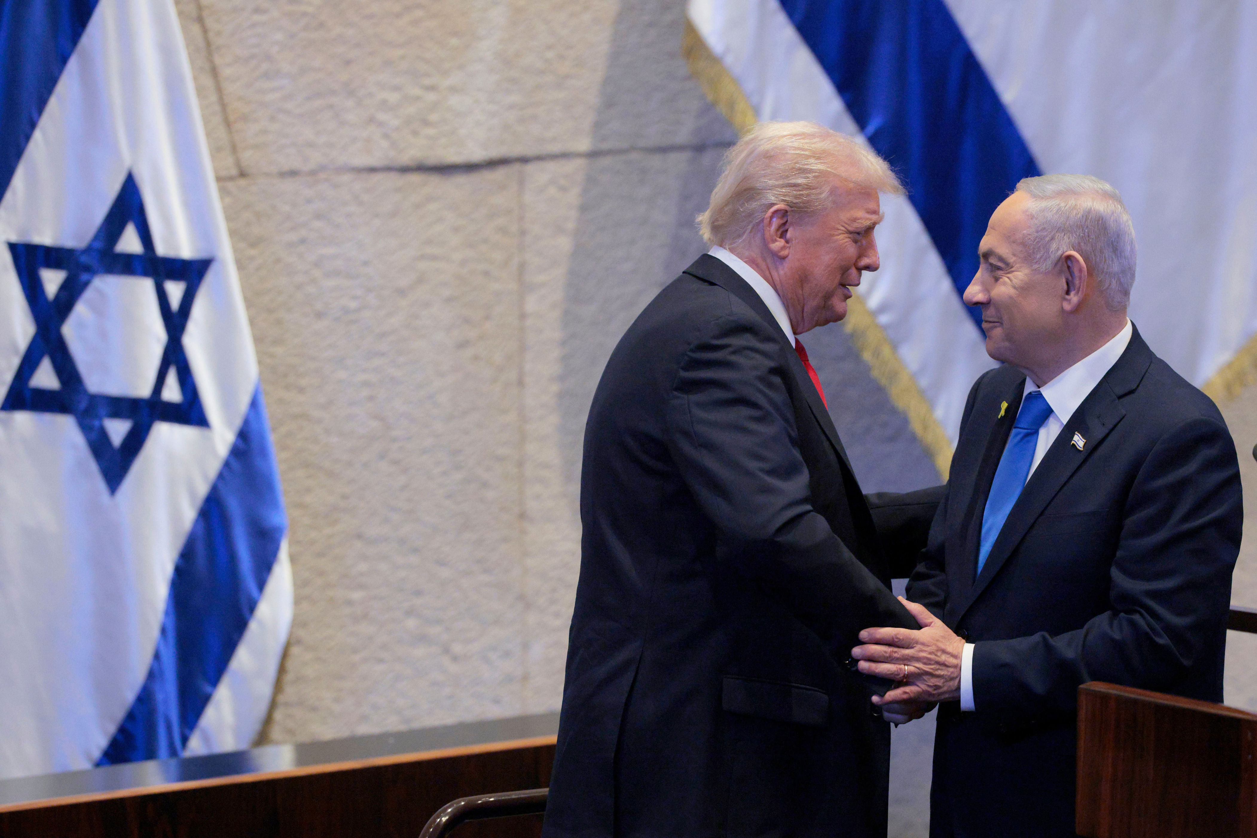 Trump urges Israel to seize chance for peace ahead of Egypt summit and ...