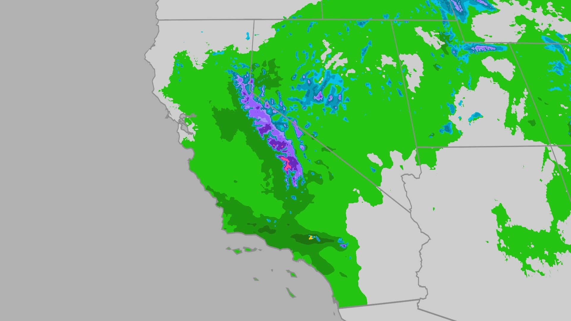 California’s First Significant Rain, Snow This Season