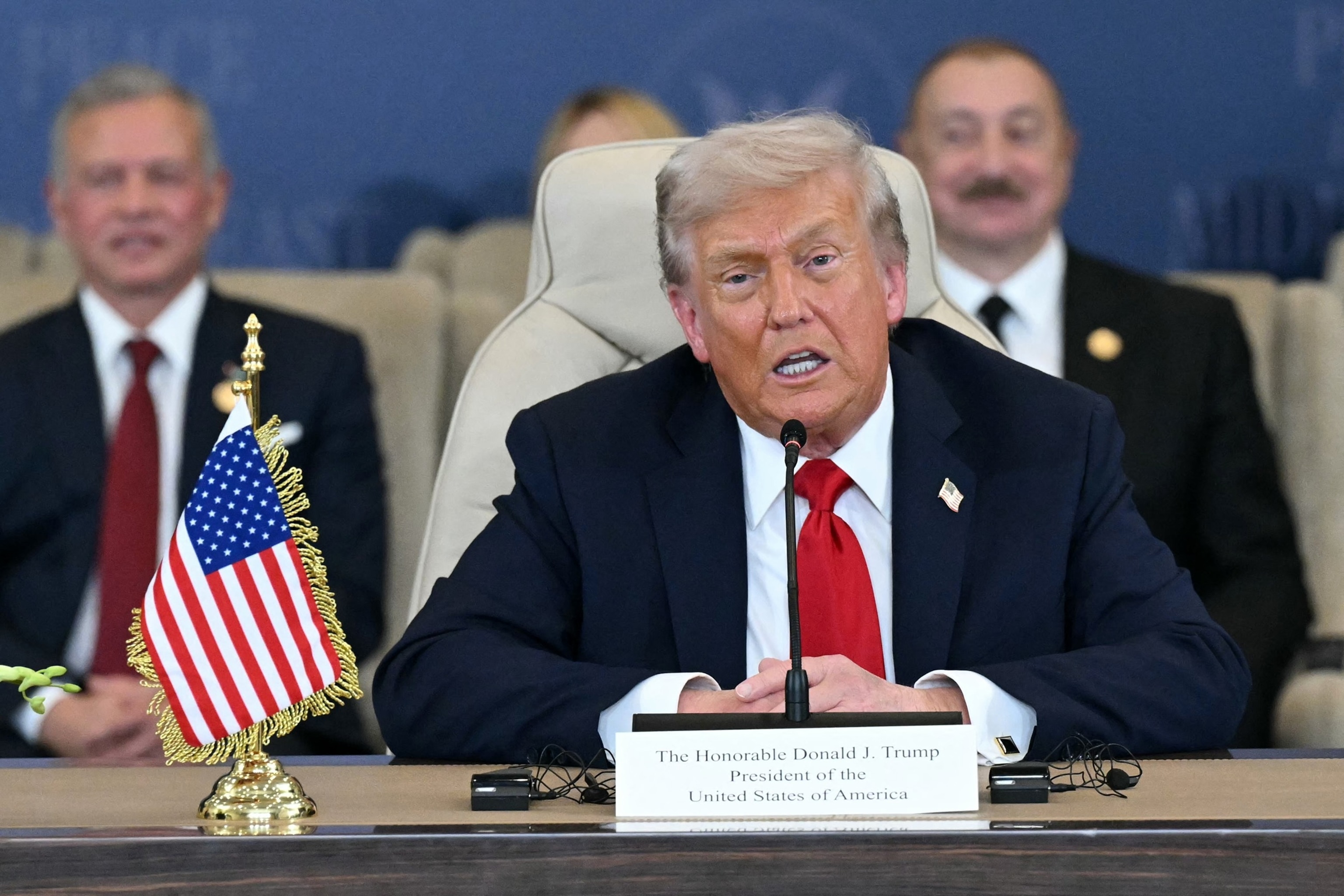 Israel-Gaza live updates: Trump speaks at peace summit, last living hostages released