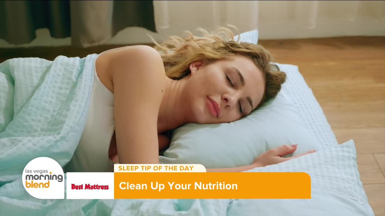 Sleep Tip Of The Day: Clean Up Your Nutrition