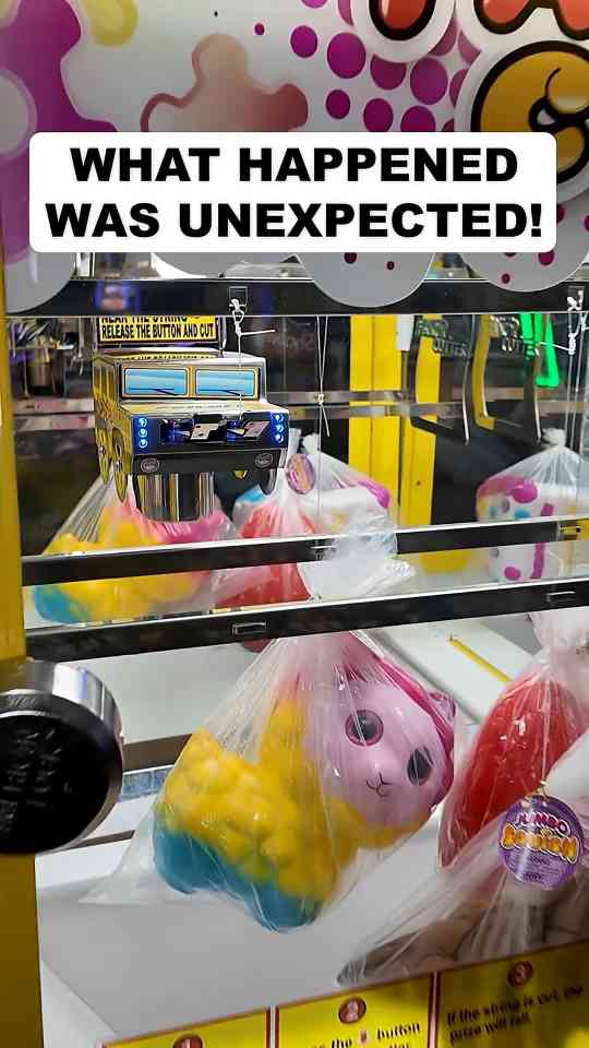 Surprise Win at the String-Cutting Arcade