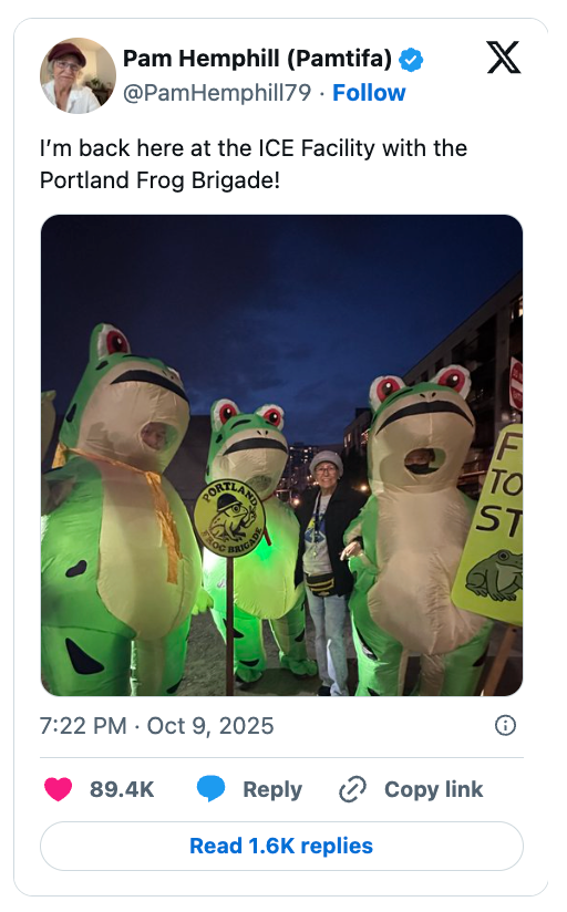 Here's Why ICE Protests Are Suddenly Full Of Inflatable Frogs (And What ...