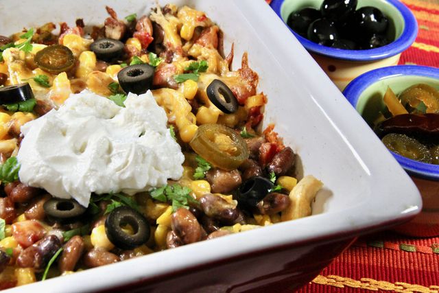 Pinto Bean and Chicken Casserole