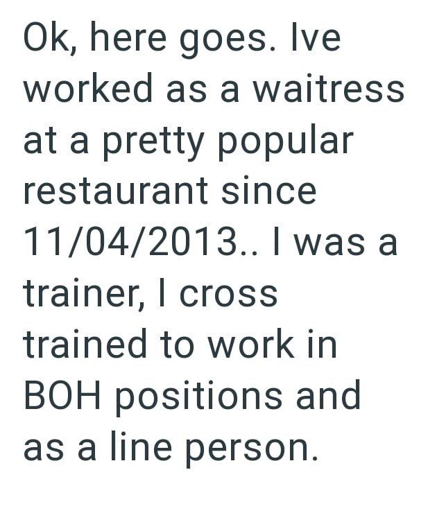 Waitress fired after 13 years over a Reese’s cup, when a lying coworker