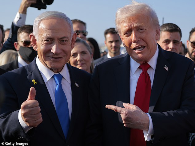 President Trump visiting the country hours after Hamas released the remaining Israeli hostages&nbsp;