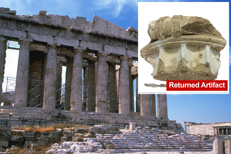 German woman who stole 2,400yearold Greek relic returns it 50 years(02)