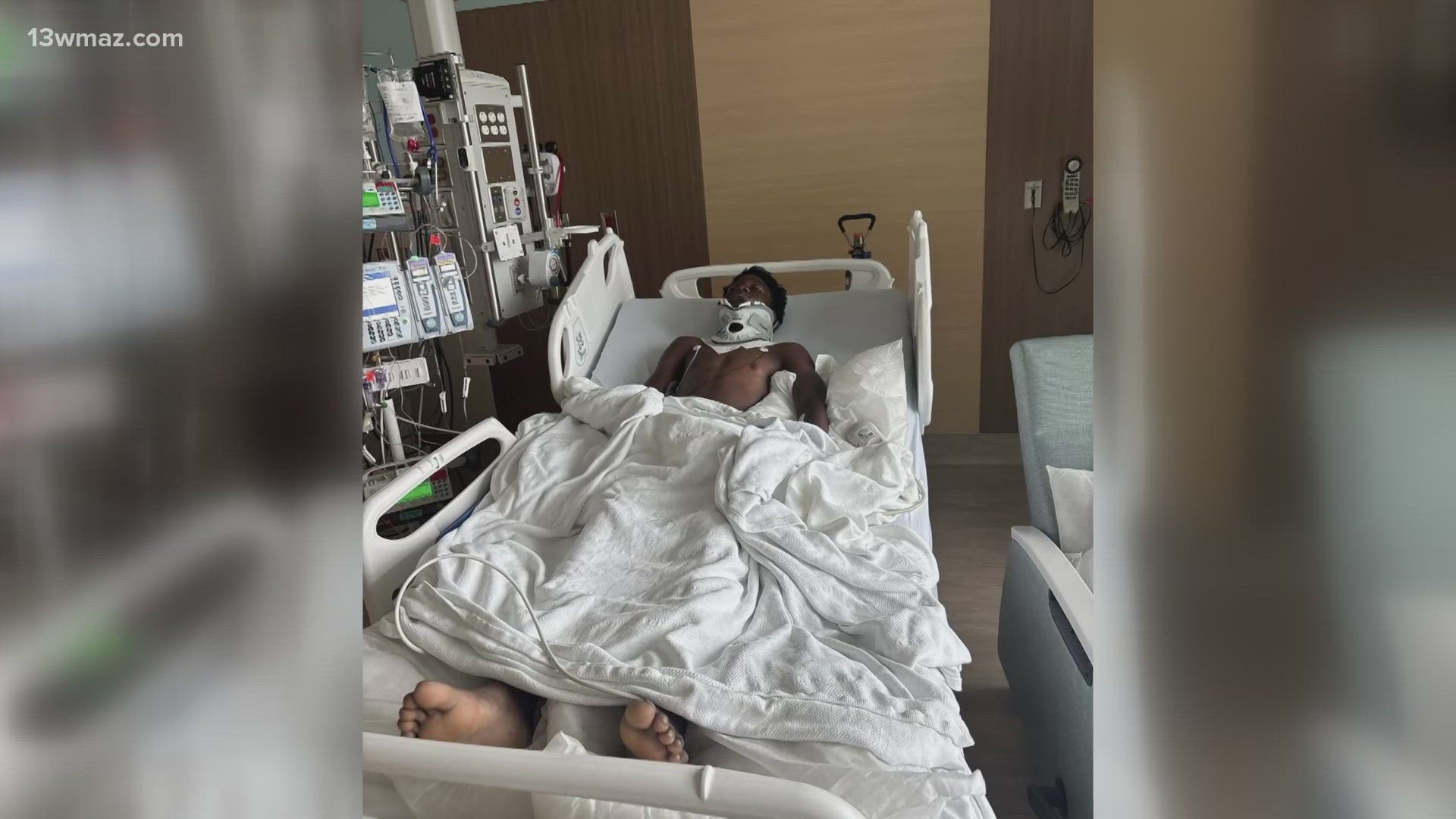 'We grow, we don't cry' 13yearold paralyzed in middle school