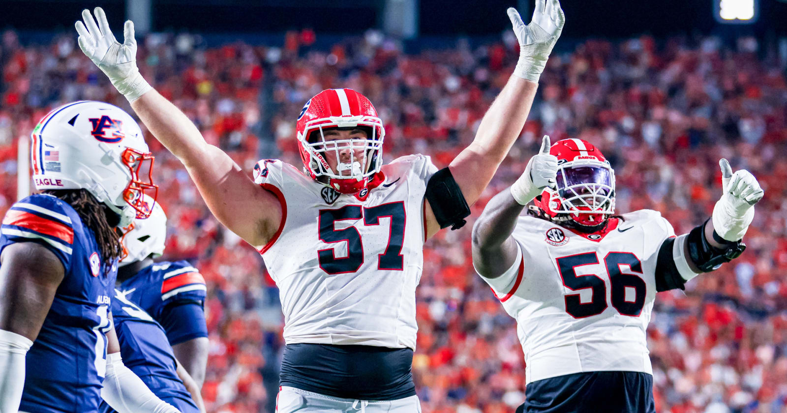 Monroe Freeling puts ‘guts, toughness, grit’ on display in Georgia’s ...
