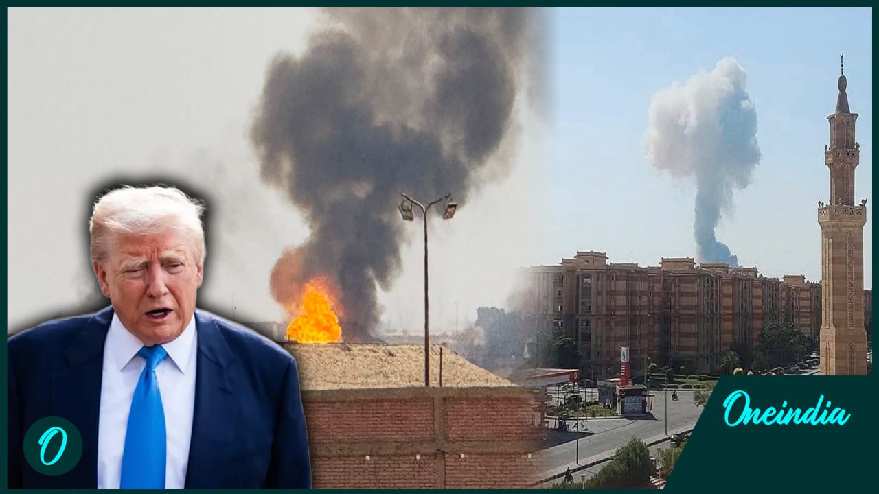 Explosions heard in Egypt’s capital Cairo ahead of Trump’s visit for ...