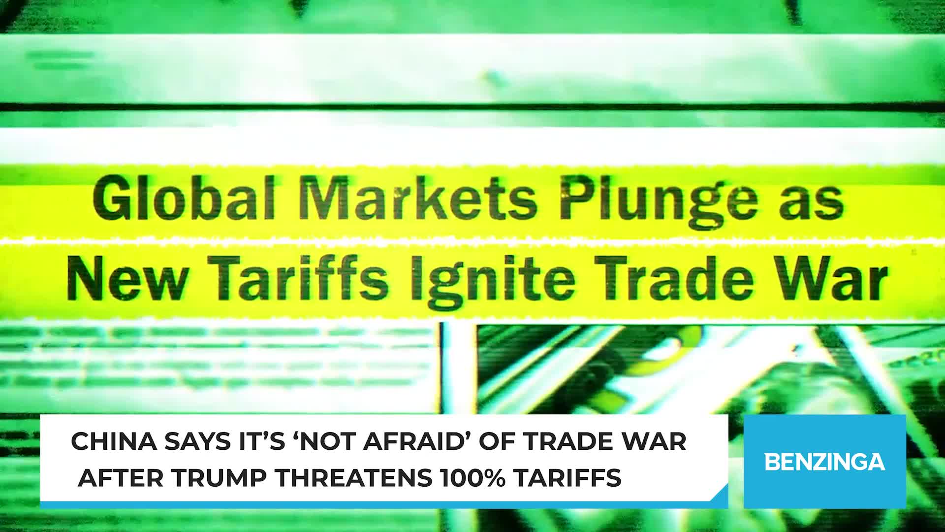 China Says It’s ‘Not Afraid’ Of Trade War After Trump Threatens 100% ...