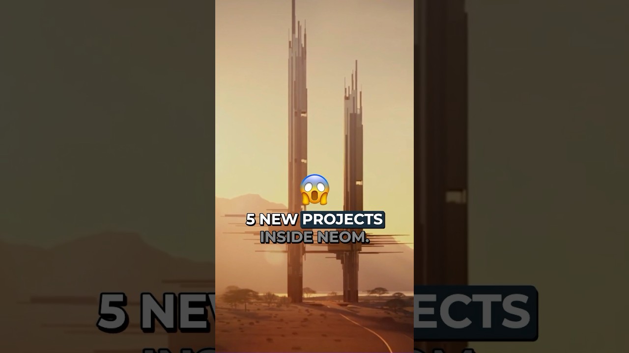 NEOM's megaprojects are happening! (Latest construction update)