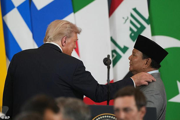 Trump has had a positive business relationship with Indonesia, and he seems to get along with the country's president
