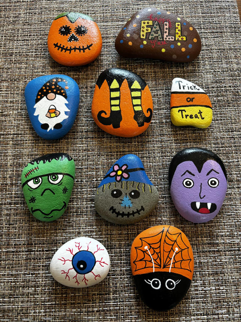 Have you found a decorated rock yet? Maybe it was put there for you