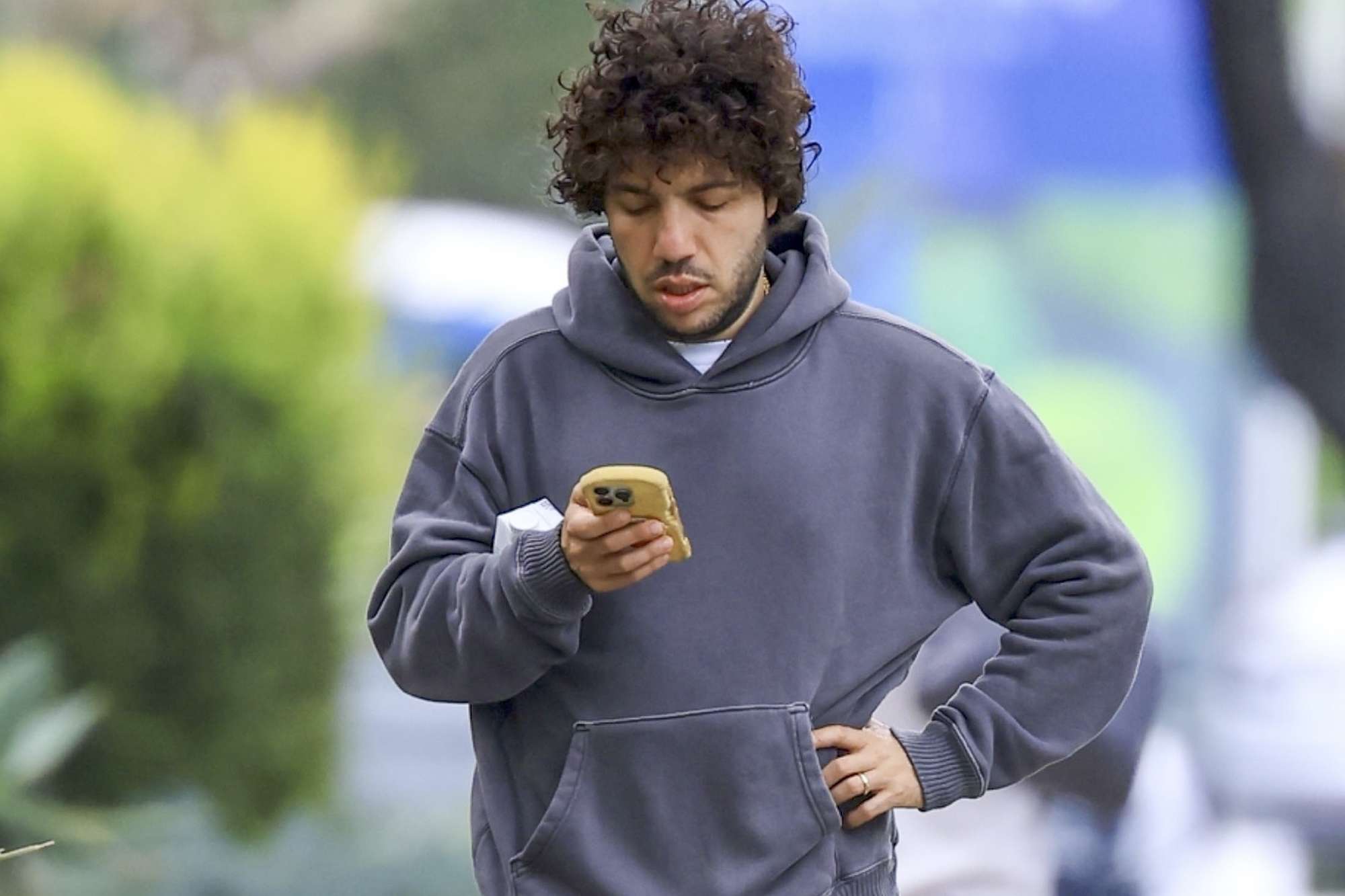 Benny Blanco Spotted Out with New Wedding Ring for the First Time Since