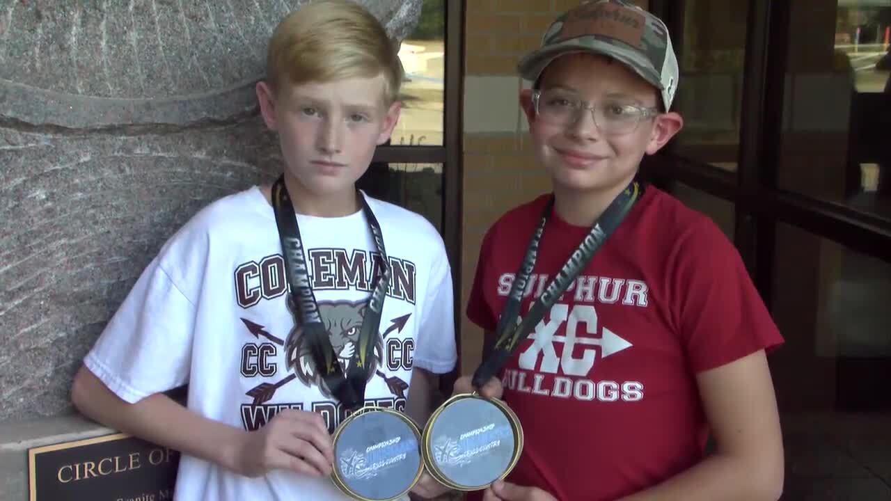 Young athletes awarded after terrifying medical episode at athletic event