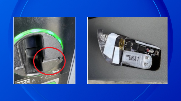 Skimming device discovered on ATM in Berkley, Michigan, police say