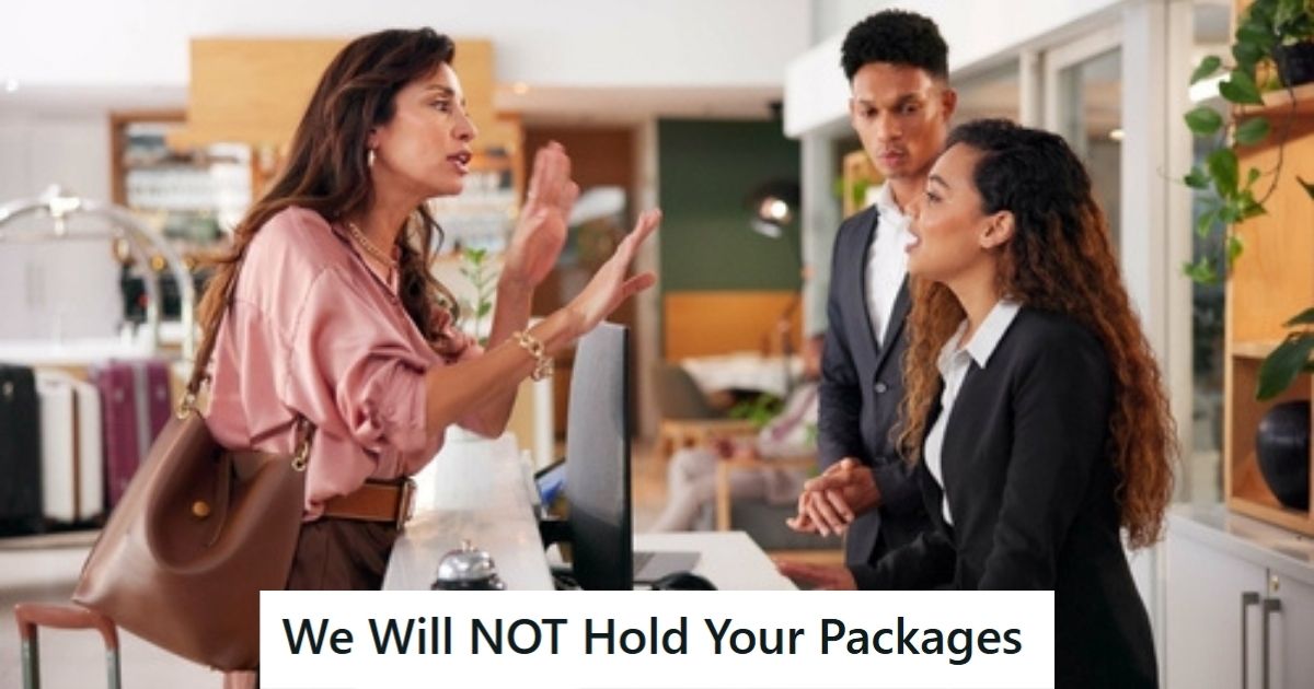 Woman Sent Packages To Company To Have Them Safely Held, But She ...