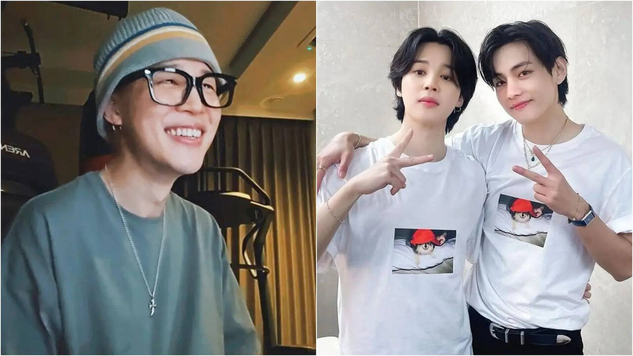 BTS Jimin Turns Emotional In Birthday Live; Reveals V Has Got 'Skinny' To Look 'Prettier' For ARMYs; Here's How Fans Reacted