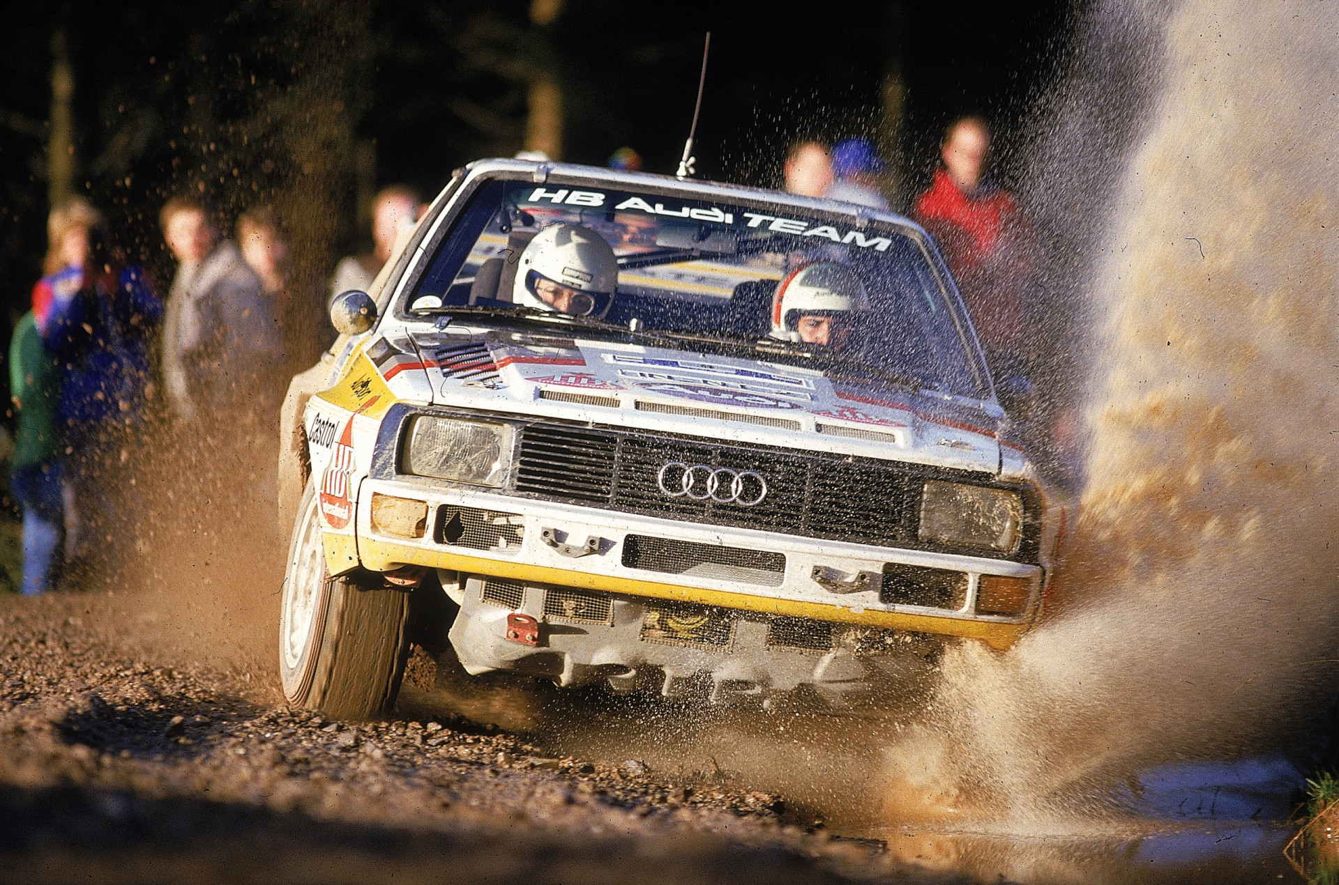 How difficult was Audi's road to success?