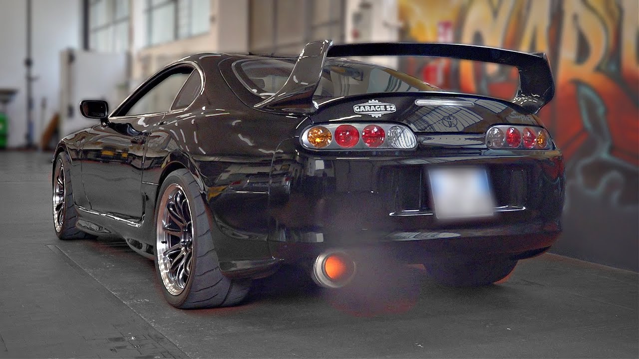 Toyota Supra Turbo 1000HP od Garage52 – Zvuk a plameny 2JZ
