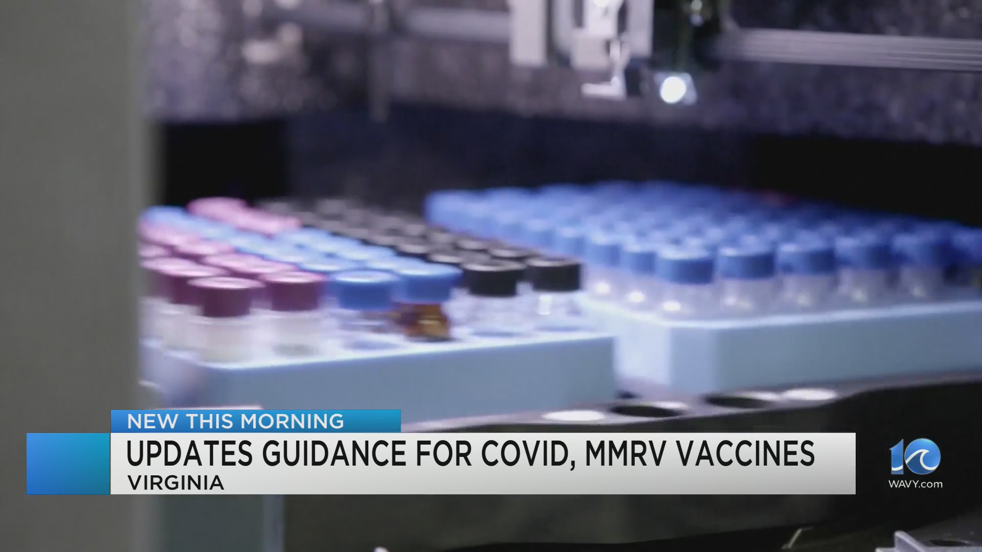 VDH updates recommendations for COVID, MMRV vaccines