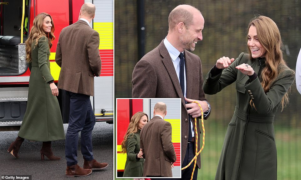 Kate and Prince William kick off surprise visit to Northern Ireland