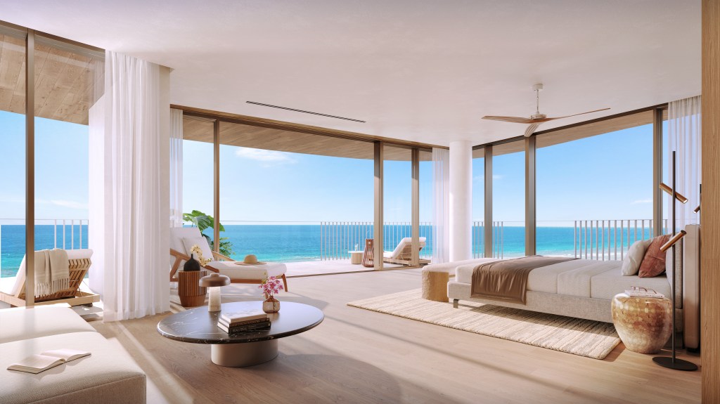 View of See what a $37M cliffside Caribbean penthouse will look like