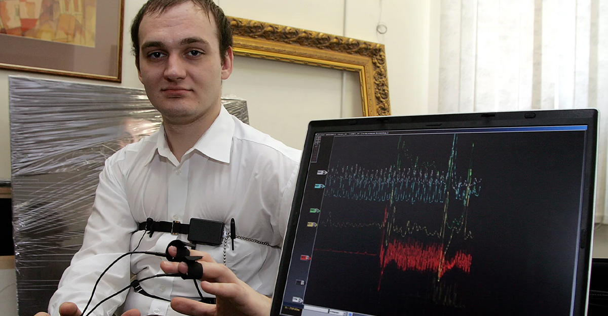 My boss bought a lie detector app and asks random questions like “Do ...