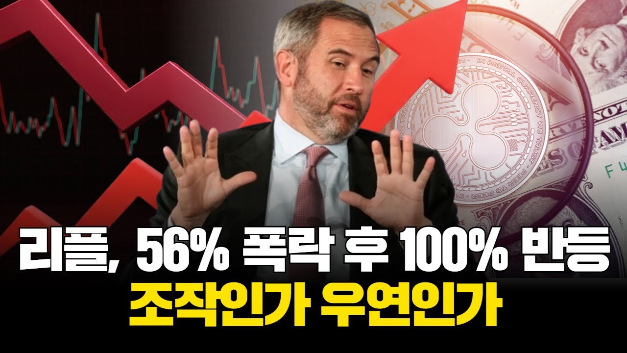 리플, 56% 폭락 후 100% 반등…조작인가 우연인가 | Watch