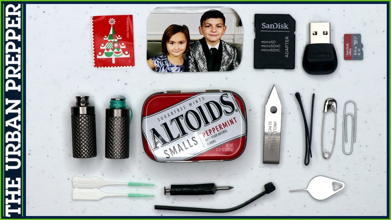 Urban Altoids Smalls kit 2.0: Ultra-compact EDC