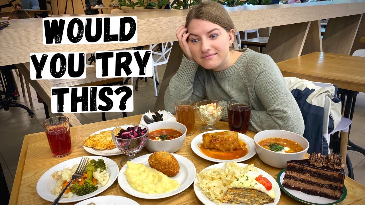 I tried authentic Russian canteen food 🍽️