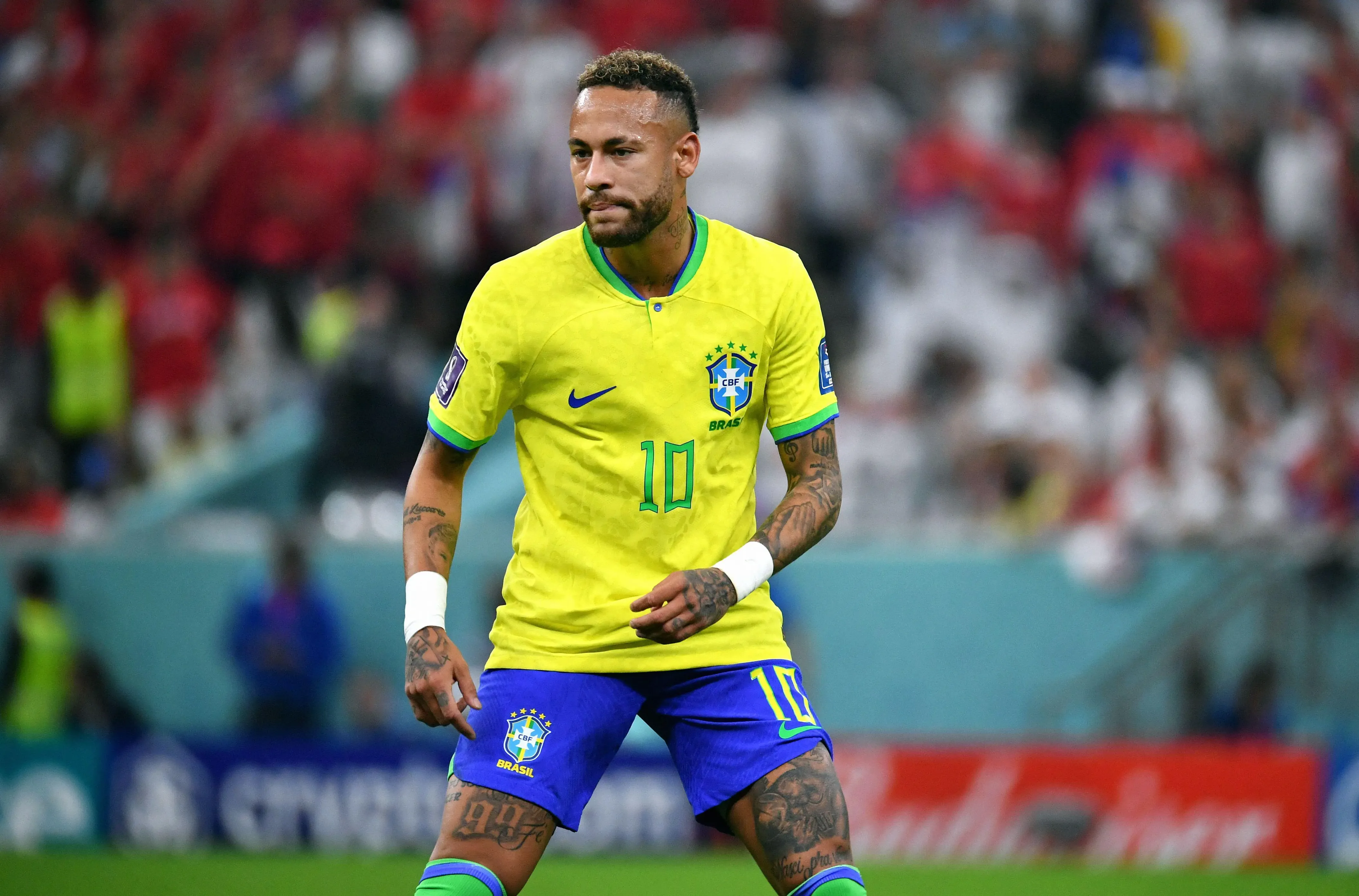 Neymar foi convocado para a Seleção Brasileira em março mas se lesionou
