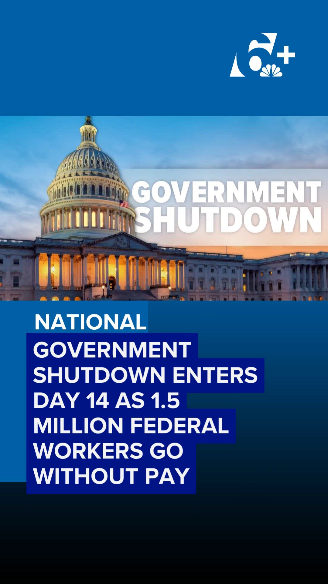 Government Shutdown enters Day 14 as 1.5 million federal workers go ...