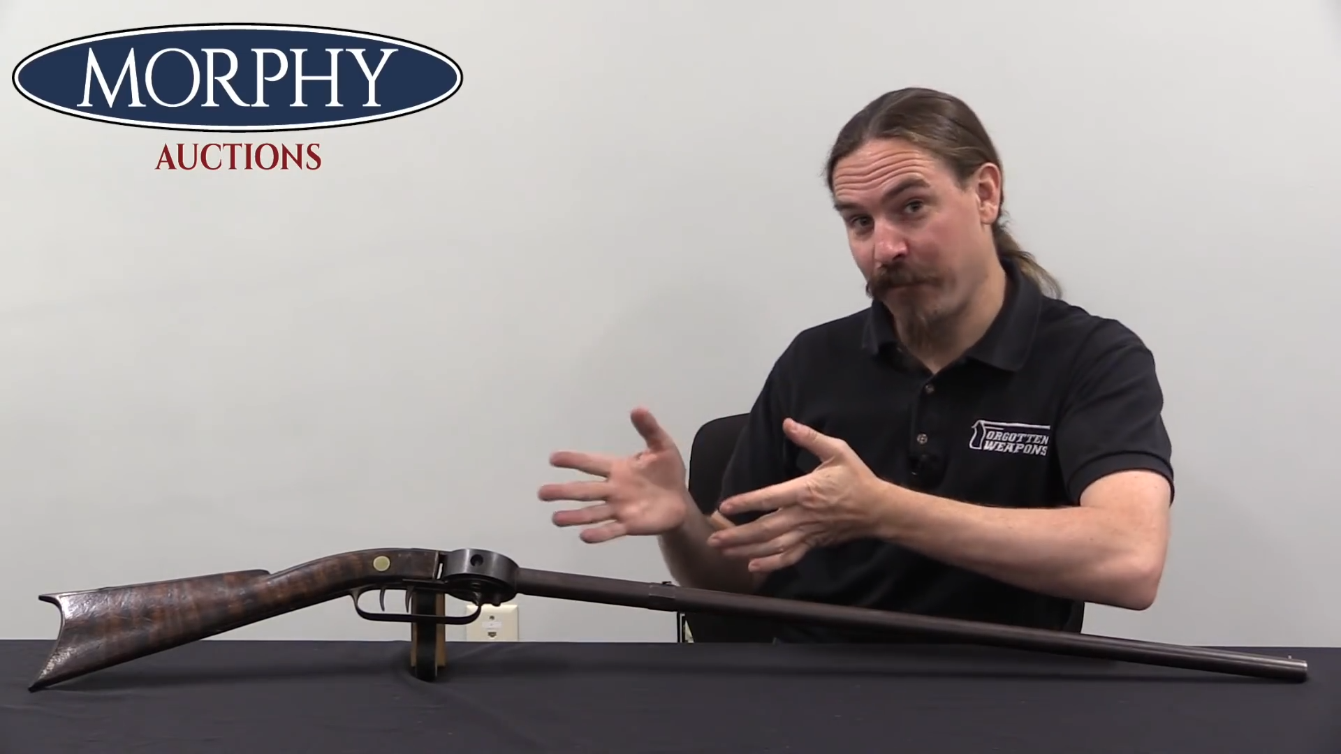 Unique Rotating Single-Shot Percussion Rifle