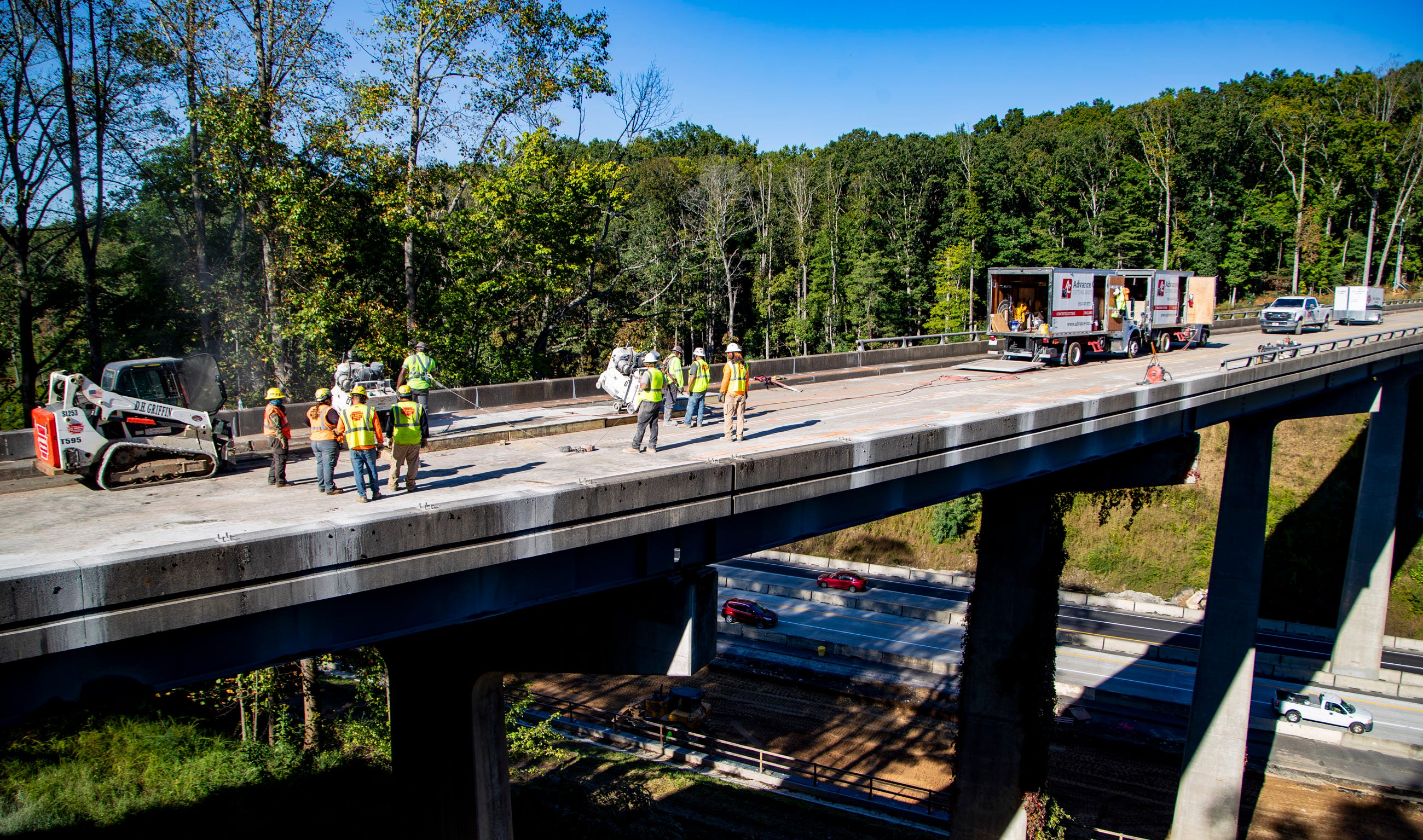 Old Blue Ridge Parkway bridge removal to close I-26 in Asheville ...