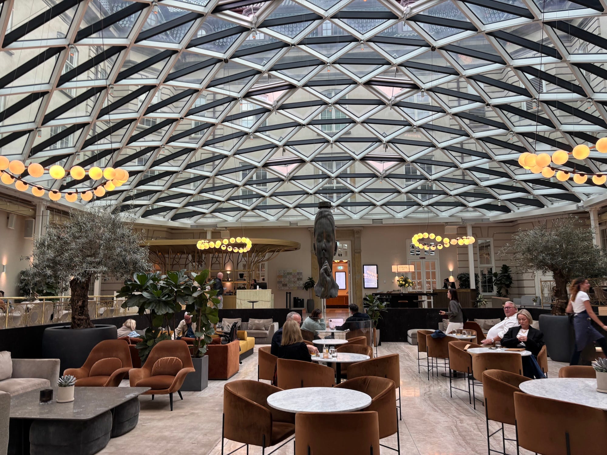 Image showcasing I stayed in one of Copenhagen's top luxury hotels. The location was ...