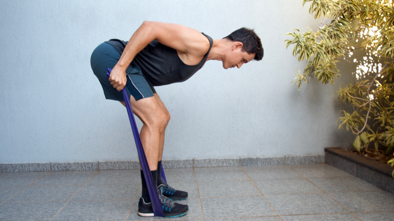 No gym or dumbbells – build muscle at home with a resistance band and ...