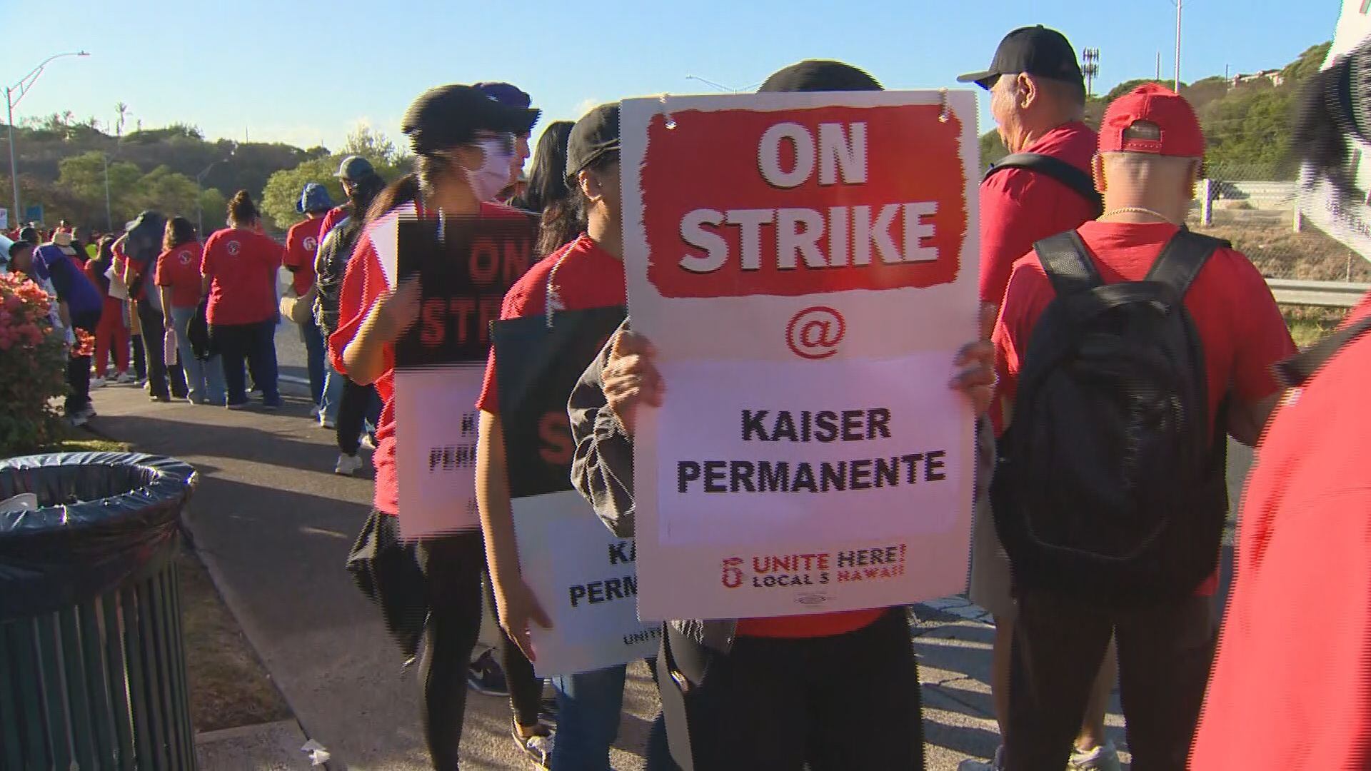 Thousands of Kaiser Permanente employees begin five-day strike