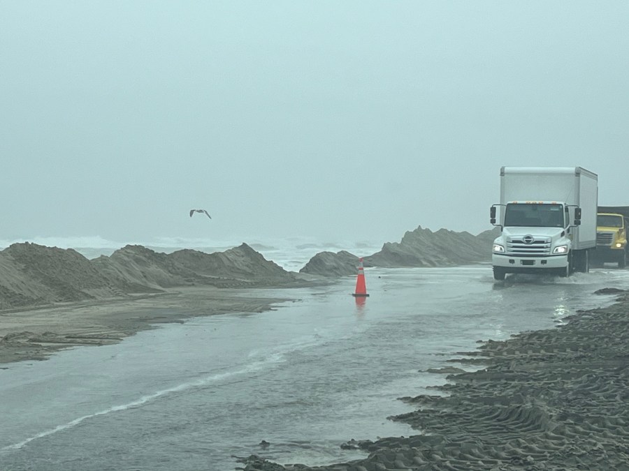 NC 12 closes again in Outer Banks near Rodanthe due to ‘overwash’